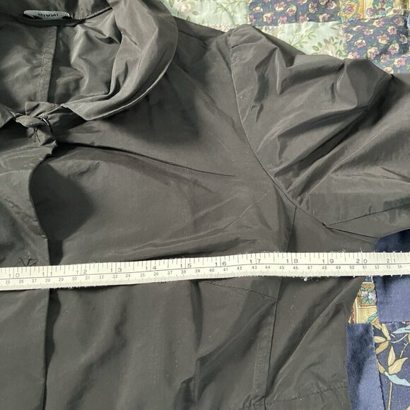 Riani Blazer Top Womens 10 Black Minimalist Contemporary Jacket Cropped - Picture 3 of 9